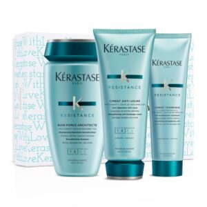 Set Resistance Shampoo Bain Force Architect 250ml+Acondicionador 200ml+ Termoprotector 150ml