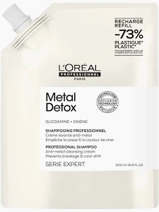 L'Oréal Shampoo Metal Detox 500ml refil